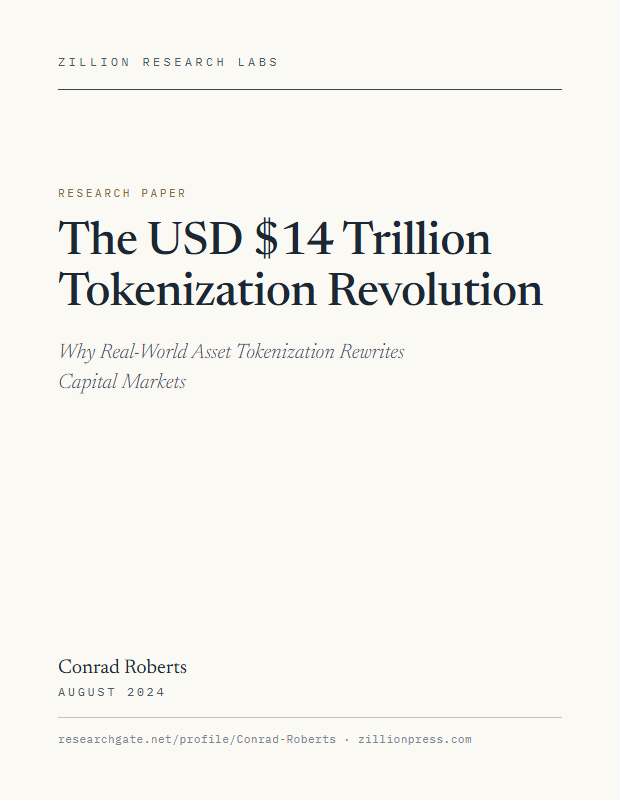 The USD $14 Trillion Tokenization Revolution — title page