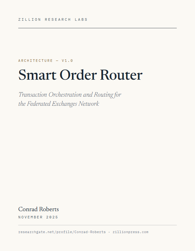 Smart Order Router — title page